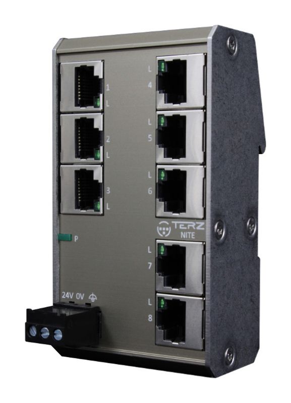 TERZ NITE-RF8-1100 - Switch non manageable 8 ports
